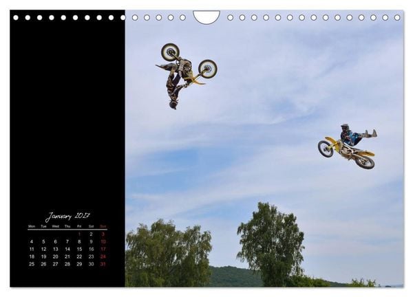 Produktbild: Motocross - MX UK-Version (Wall Calendar 2027 DIN A4 landscape), CALVENDO 12 Month Wall Calendar