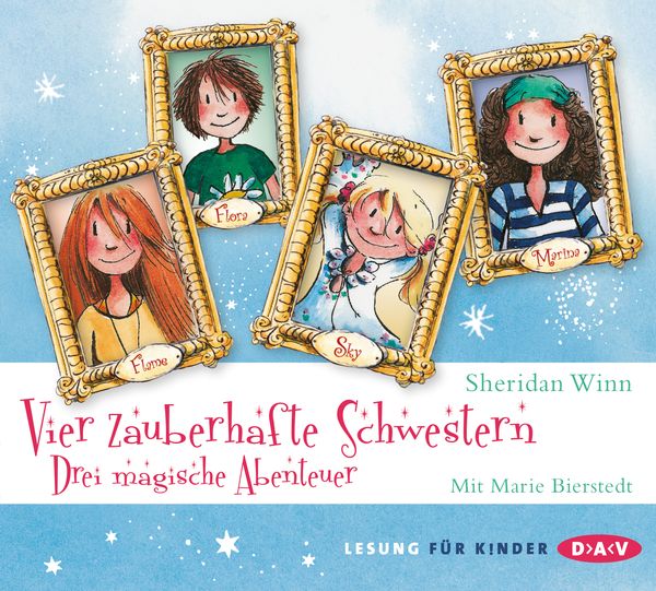Produktbild: Vier zauberhafte Schwestern - Drei magische Abenteuer,6 Audio-CD