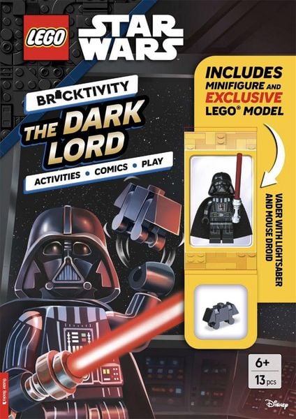 LEGO Star Wars : The Dark Lord (with Darth Vader minifigure, lightsaber and exclusive mouse droid mini-build), Taschenbuch von Buster Books,LEGO ,
