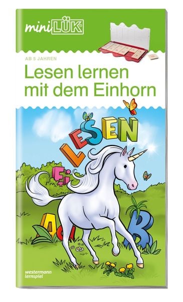Produktbild: miniL&Uuml;K -  Lesen mit dem Einhorn