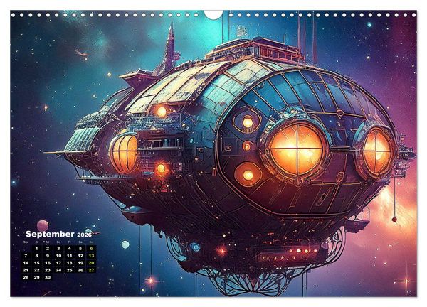 Produktbild: Lost Places im Orbit (Wandkalender 2026 DIN A3 quer), CALVENDO Monatskalender