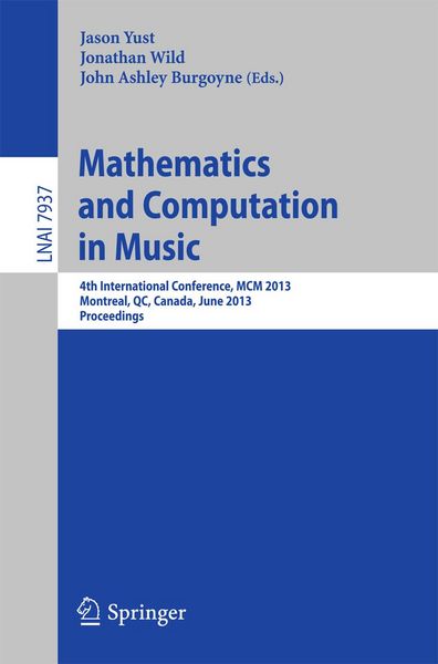 Produktbild: Mathematics and Computation in Music