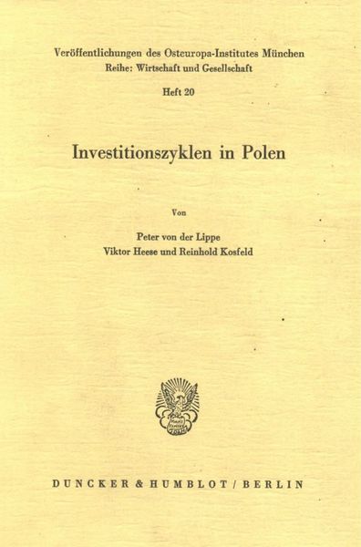 Produktbild: Investitionszyklen in Polen.