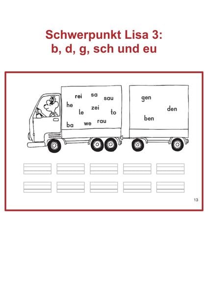 Produktbild: Lesen mit Lisa - Heft 3