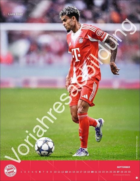 Produktbild: FC Bayern M&uuml;nchen Posterkalender 2027