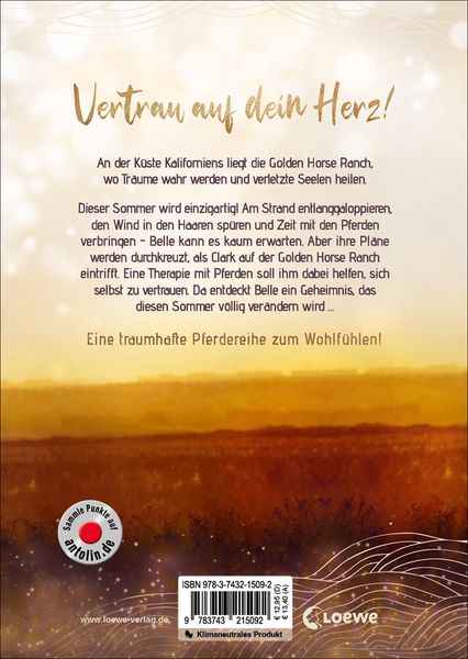 Produktbild: Golden Horses (Band 1) - Ein Seelenpferd f&uuml;r immer