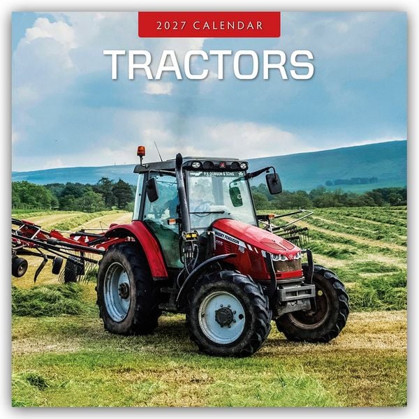 Produktbild: Tractors &ndash; Traktoren 2027 &ndash; 16-Monatskalender
