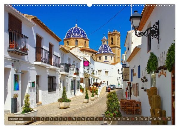 Produktbild: Costa Blanca - Die wei&szlig;e K&uuml;ste Spaniens (hochwertiger Premium Wandkalender 2026 DIN A2 quer), Kunstdruck in Hochglanz