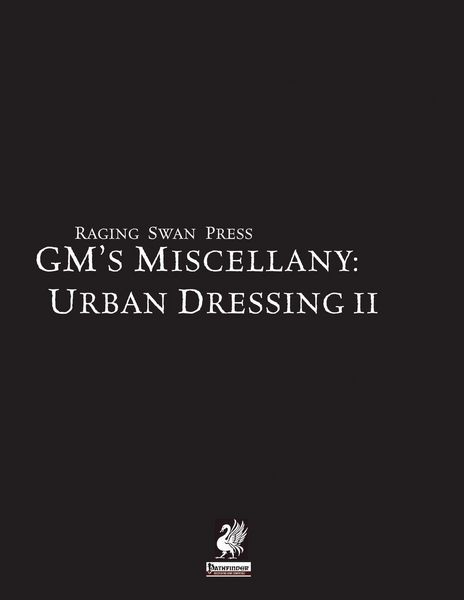 Produktbild: Raging Swan's GM's Miscellany