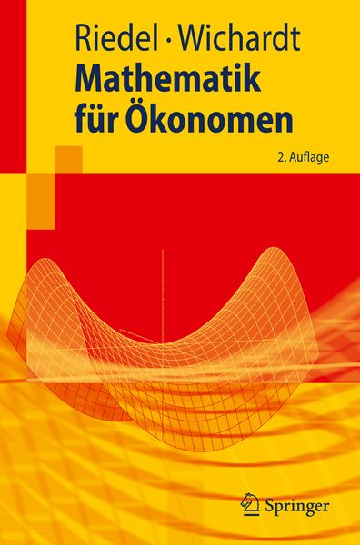 Produktbild: Mathematik f&uuml;r &Ouml;konomen