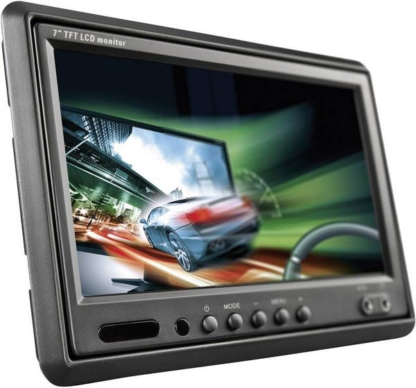 Produktbild: Renkforce T-701B Auto LCD-Monitor 17.8cm 7 Zoll