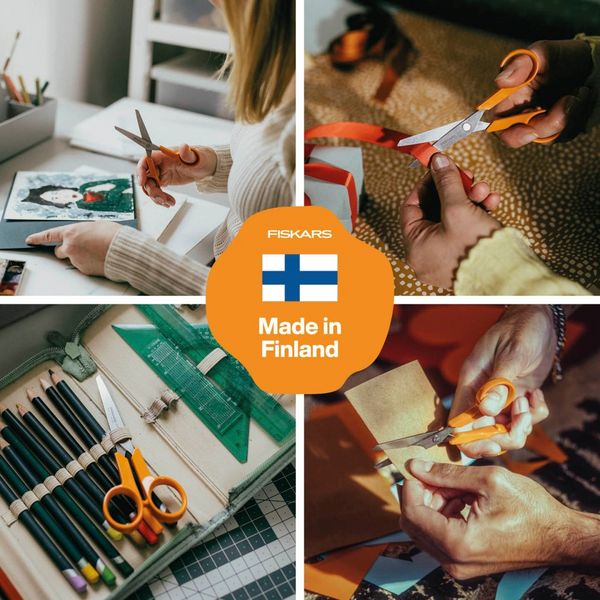 Produktbild: Fiskars Universalschere Basteln Classic Papierschere, Rechts- & Linksh&auml;nder