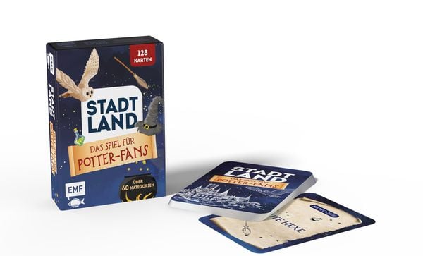 Kartenspiel: Stadt, Land, ... Das inoffizielle Spiel für Harry Potter-Fans mit 128 Karten