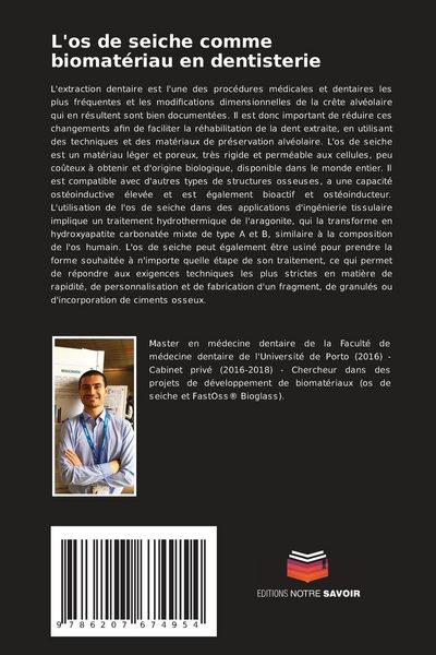 Produktbild: L'os de seiche comme biomat&eacute;riau en dentisterie