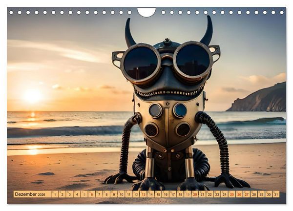 Produktbild: Keine Angst vor Monstern (Wandkalender 2026 DIN A4 quer), CALVENDO Monatskalender