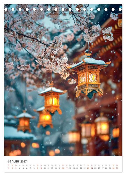 Produktbild: Sakura Dreams (Tischkalender 2027 DIN A5 hoch), CALVENDO Monatskalender