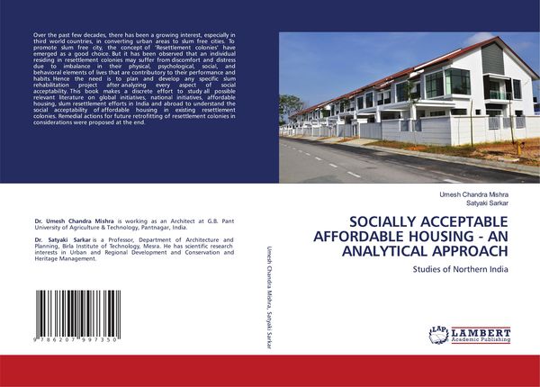 Produktbild: Socially Acceptable Affordable Housing - An Analytical Approach