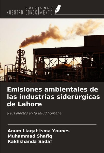 Produktbild: Emisiones ambientales de las industrias sider&uacute;rgicas de Lahore