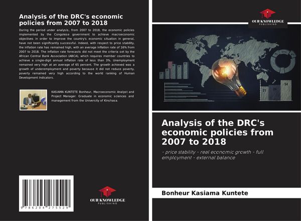 Produktbild: Analysis of the DRC's economic policies from 2007 to 2018