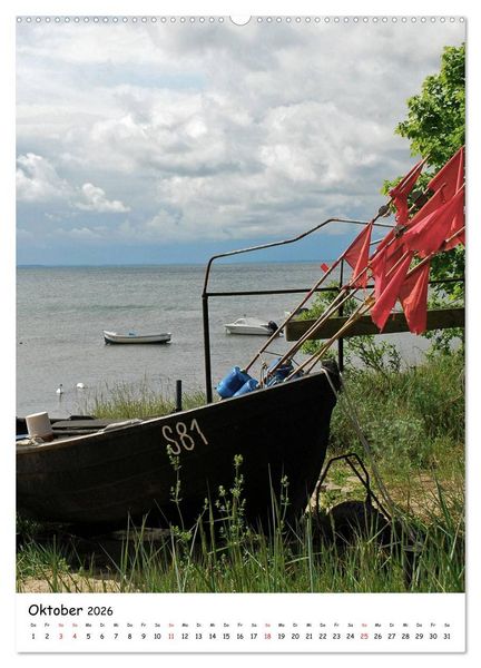 Produktbild: R&uuml;gen-Idyllische Momente (hochwertiger Premium Wandkalender 2026 DIN A2 hoch), Kunstdruck in Hochglanz