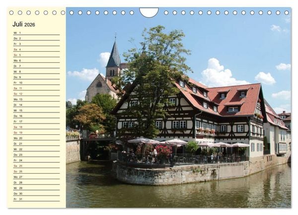 Produktbild: Sehenswertes in Baden-W&uuml;rttemberg erleben (Wandkalender 2026 DIN A4 quer), CALVENDO Monatskalender