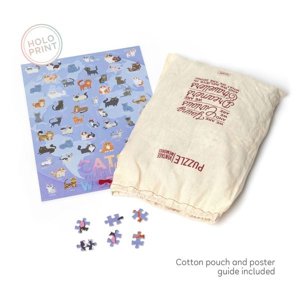 Produktbild: Legami Puzzle 1.000 Teile - Kitty