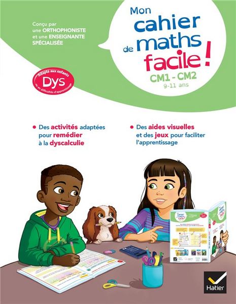 Produktbild: Mon cahier de maths facile ! CM1, CM2, 9-11 ans