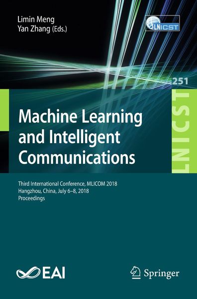 Produktbild: Machine Learning and Intelligent Communications