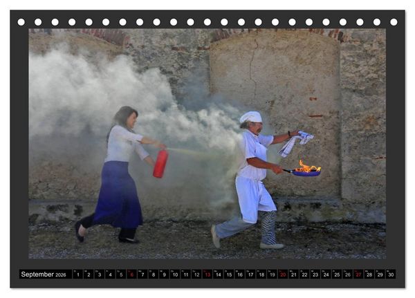 Produktbild: GSCHEIT BLED - Humorfotografie (Tischkalender 2026 DIN A5 quer), CALVENDO Monatskalender