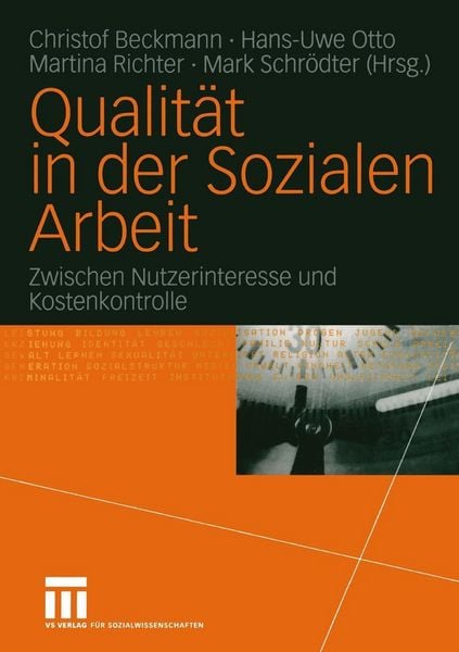 Produktbild: Qualit&auml;t in der Sozialen Arbeit