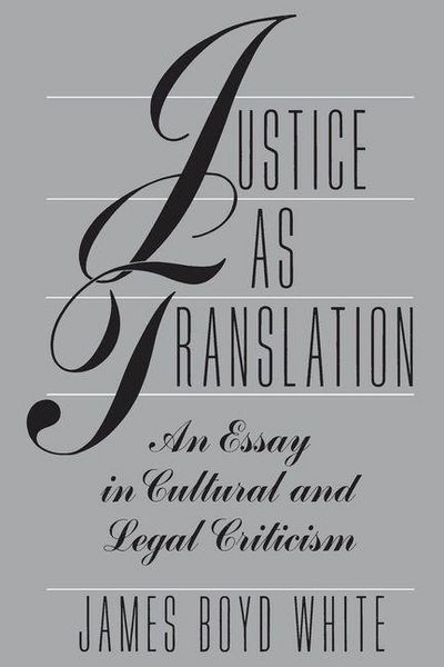 Produktbild: Justice as Translation