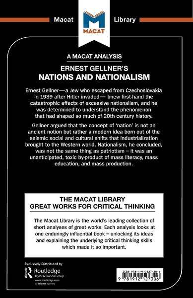 Produktbild: An Analysis of Ernest Gellner's Nations and Nationalism