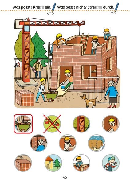 Produktbild: Mein &Uuml;bungsheft Konzentration &ndash; 1. Klasse: Wahrnehmung, logisches Denken