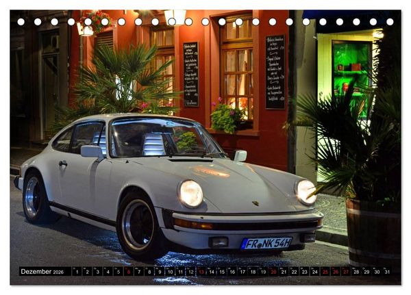 Produktbild: Porsche 911 SC pure &Auml;sthetik (Tischkalender 2026 DIN A5 quer), CALVENDO Monatskalender