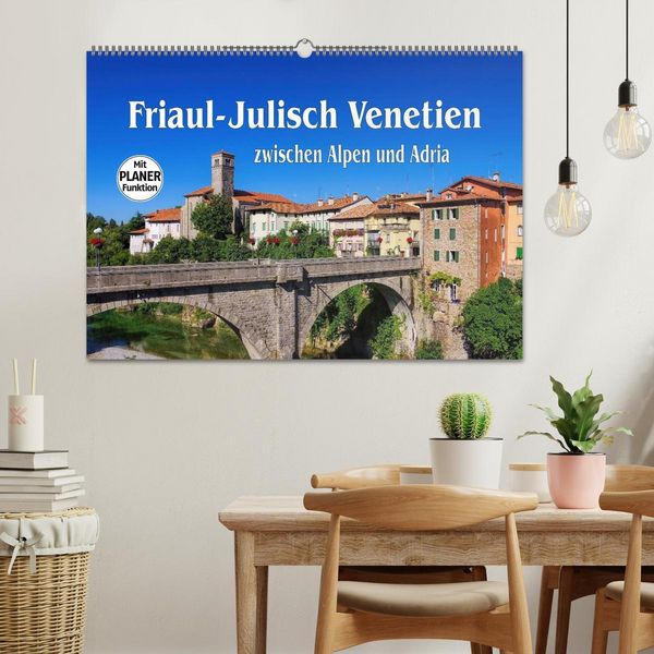 Produktbild: Friaul-Julisch Venetien - zwischen Alpen und Adria (Wandkalender 2026 DIN A2 quer), CALVENDO Monatskalender
