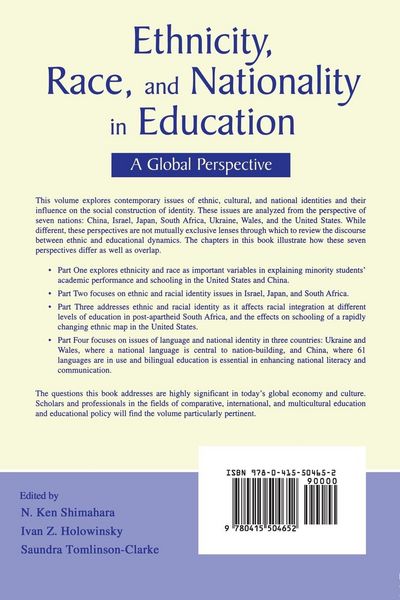 Produktbild: Ethnicity, Race, and Nationality in Education