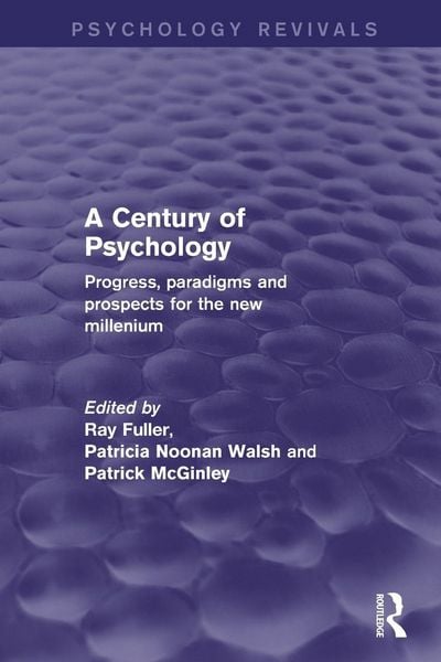 Produktbild: A Century of Psychology (Psychology Revivals)