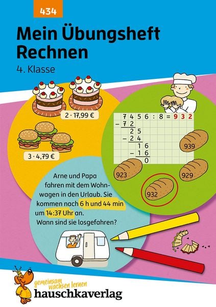 Produktbild: Mein &Uuml;bungsheft Rechnen 4. Klasse