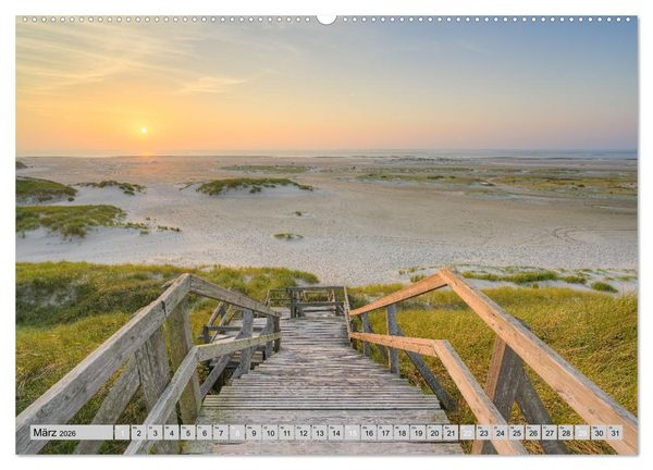 Produktbild: Wundersch&ouml;nes Amrum (Wandkalender 2026 DIN A2 quer), CALVENDO Monatskalender