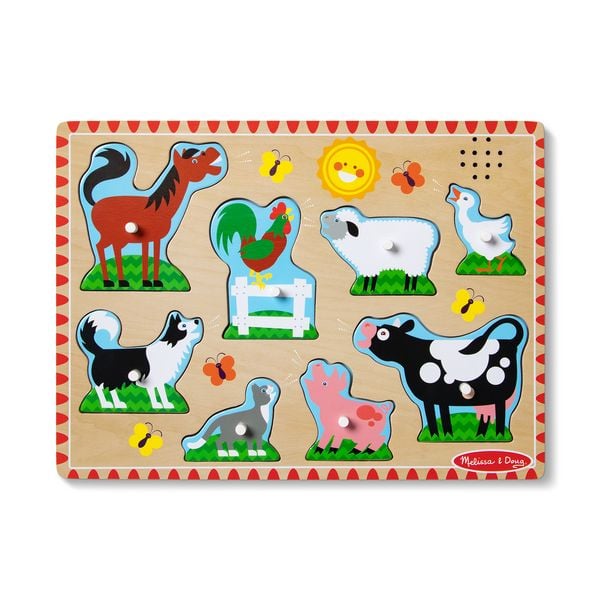 Bauernhoftiere Sound Puzzle