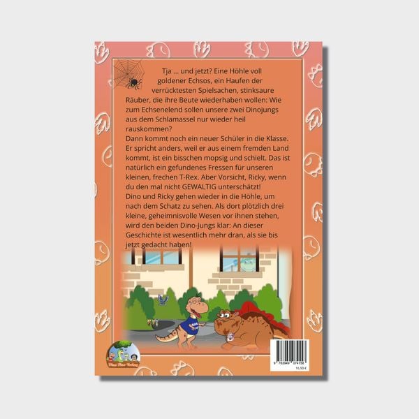 Produktbild: Dino + Ricky (2) und das krabbelviehversponnene H&ouml;hengeheimnis
