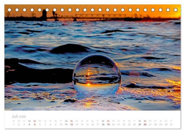 Produktbild: Kappeln an der Schlei (Tischkalender 2026 DIN A5 quer), CALVENDO Monatskalender