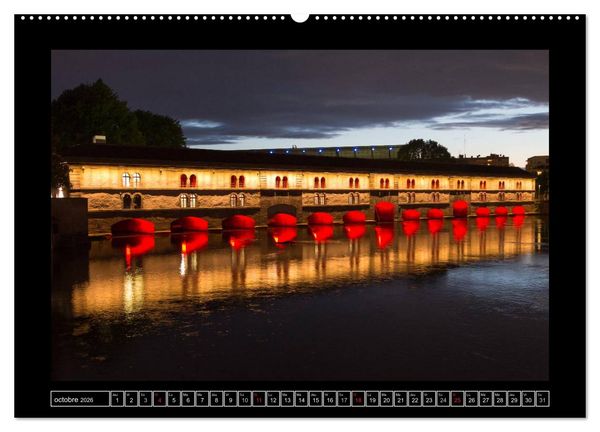 Produktbild: Strasbourg La Petite France (Calendrier mural 2026 DIN A2 vertical) calendrier de bureau