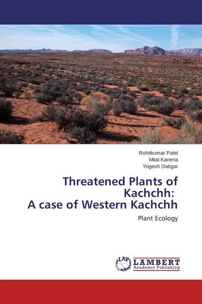 Produktbild: Threatened Plants of Kachchh: A case of Western Kachchh