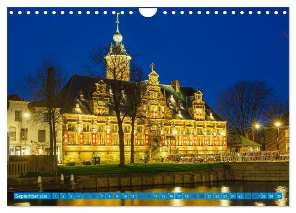 Produktbild: Ein Blick auf Middelburg in Zeeland (Wandkalender 2026 DIN A4 quer), CALVENDO Monatskalender