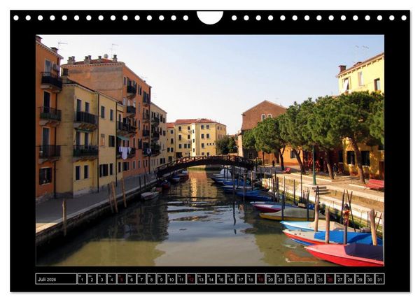 Produktbild: Romantisches Fernweh - Venedig (Wandkalender 2026 DIN A4 quer), CALVENDO Monatskalender