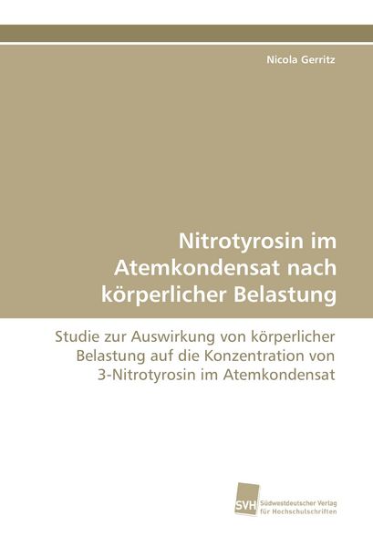 Produktbild: Nitrotyrosin im Atemkondensat nach k&ouml;rperlicher Belastung