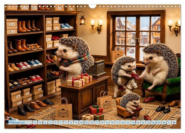 Produktbild: Die zauberhafte Welt der Iglis (Wandkalender 2027 DIN A3 quer), CALVENDO Monatskalender