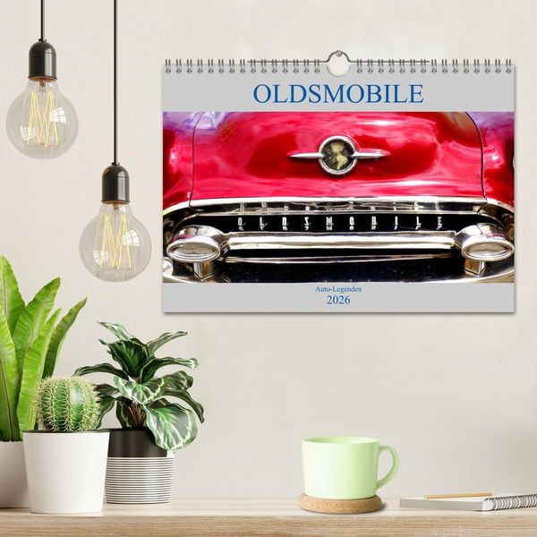 Produktbild: OLDSMOBILE - Auto-Legenden (Wandkalender 2026 DIN A4 quer), CALVENDO Monatskalender