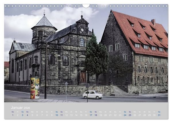 Produktbild: Hildesheim - damals ... (Wandkalender 2026 DIN A3 quer), CALVENDO Monatskalender